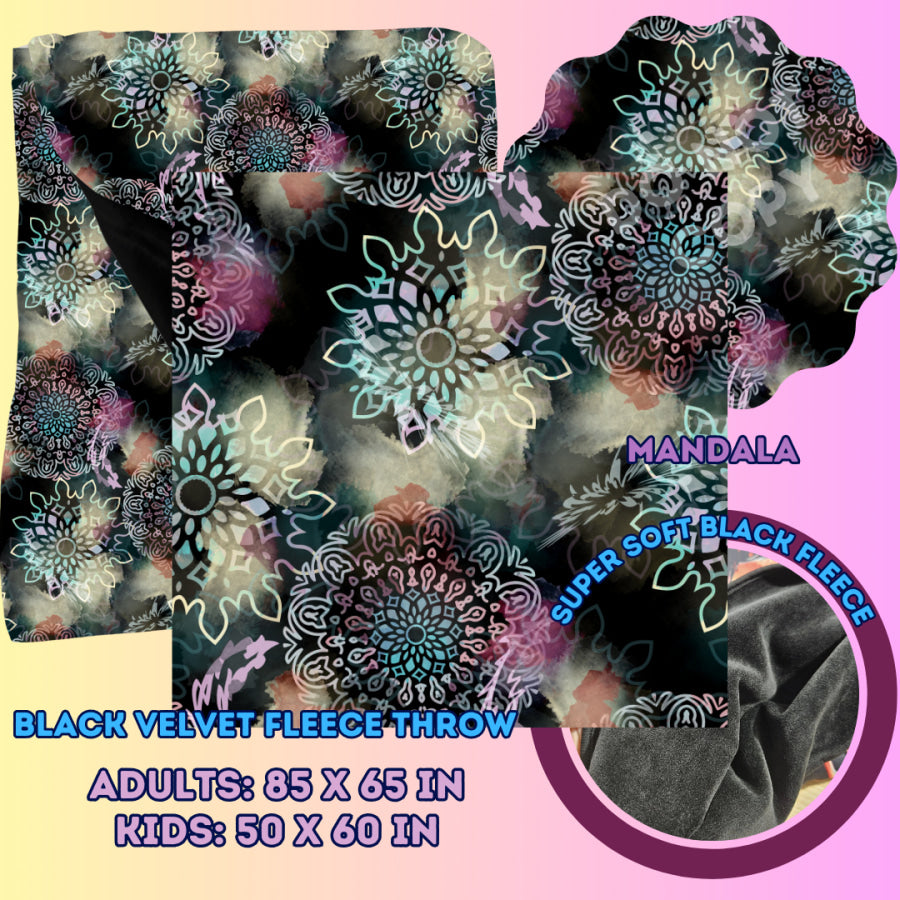 Preorder Custom Velvety Fleece Blankets - Adult Size - Closes 15 Jan - ETA early May 2025 Weighted Blanket