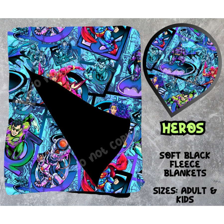 Preorder Custom Velvety Fleece Blankets - Adult Size - Closes 23 Feb - ETA early June 2025 Weighted Blanket