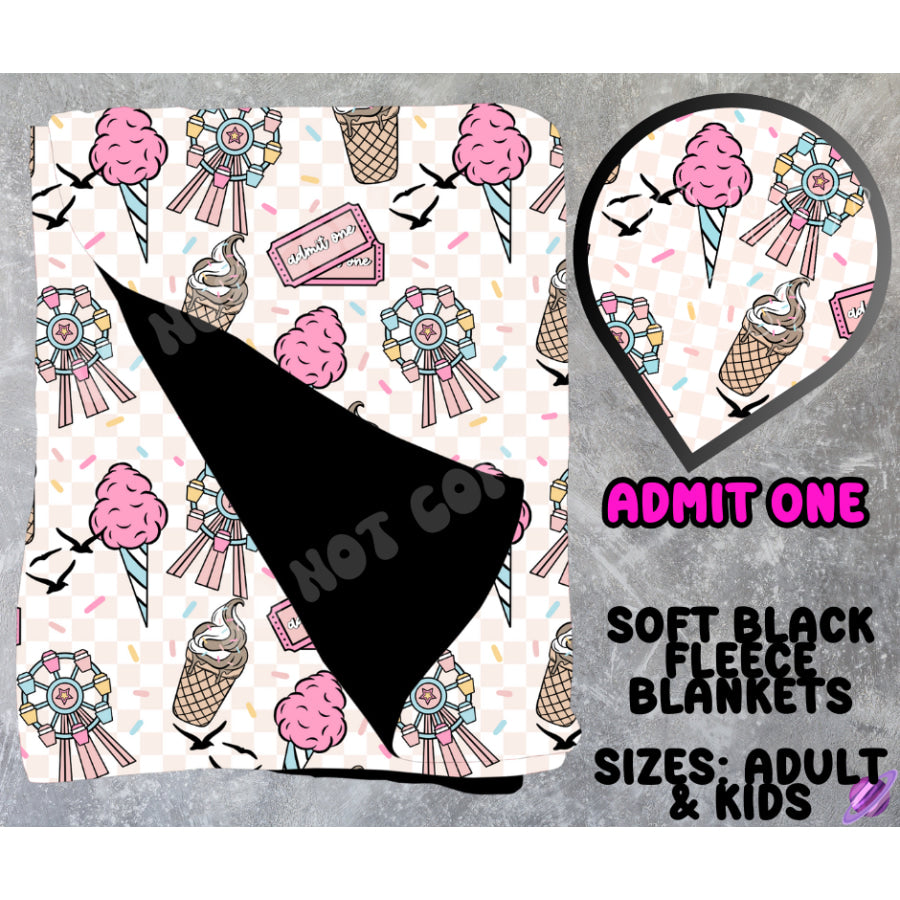 Preorder Custom Velvety Fleece Blankets - Kid Size - Closes 6 May - ETA mid Aug 2025 Weighted Blanket