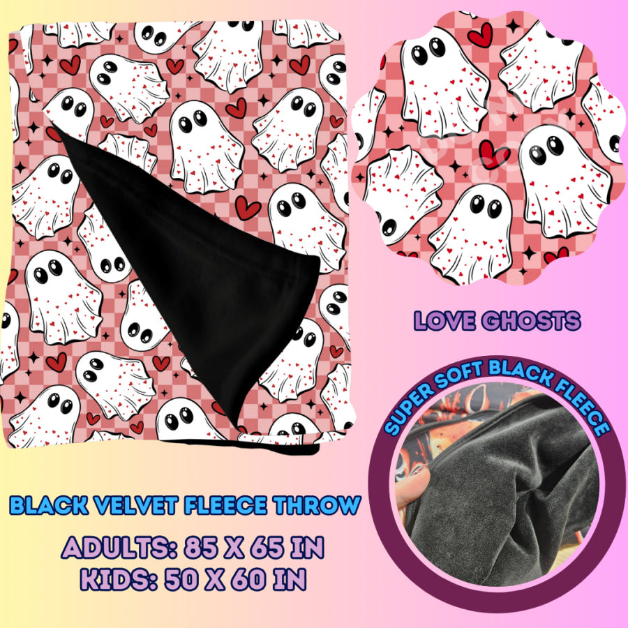 Preorder Custom Velvety Fleece Blankets - Kids Size - Closes 15 Jan - ETA early May 2025 Weighted Blanket