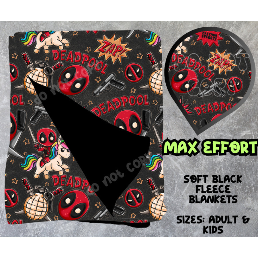 Preorder Custom Velvety Fleece Blankets - Kids Size - Closes 23 Feb - ETA early June 2025 Weighted Blanket