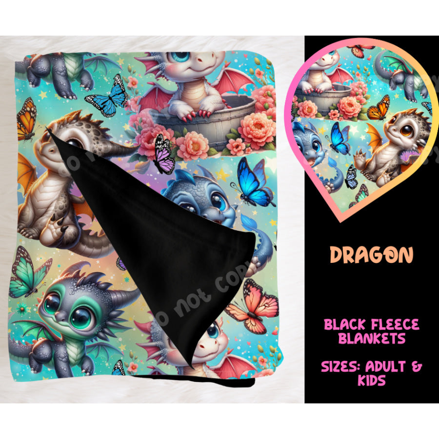 Preorder Custom Velvety KIDS Fleece Blankets - Closes 26 Sep - ETA late Dec 2024 Weighted Blanket