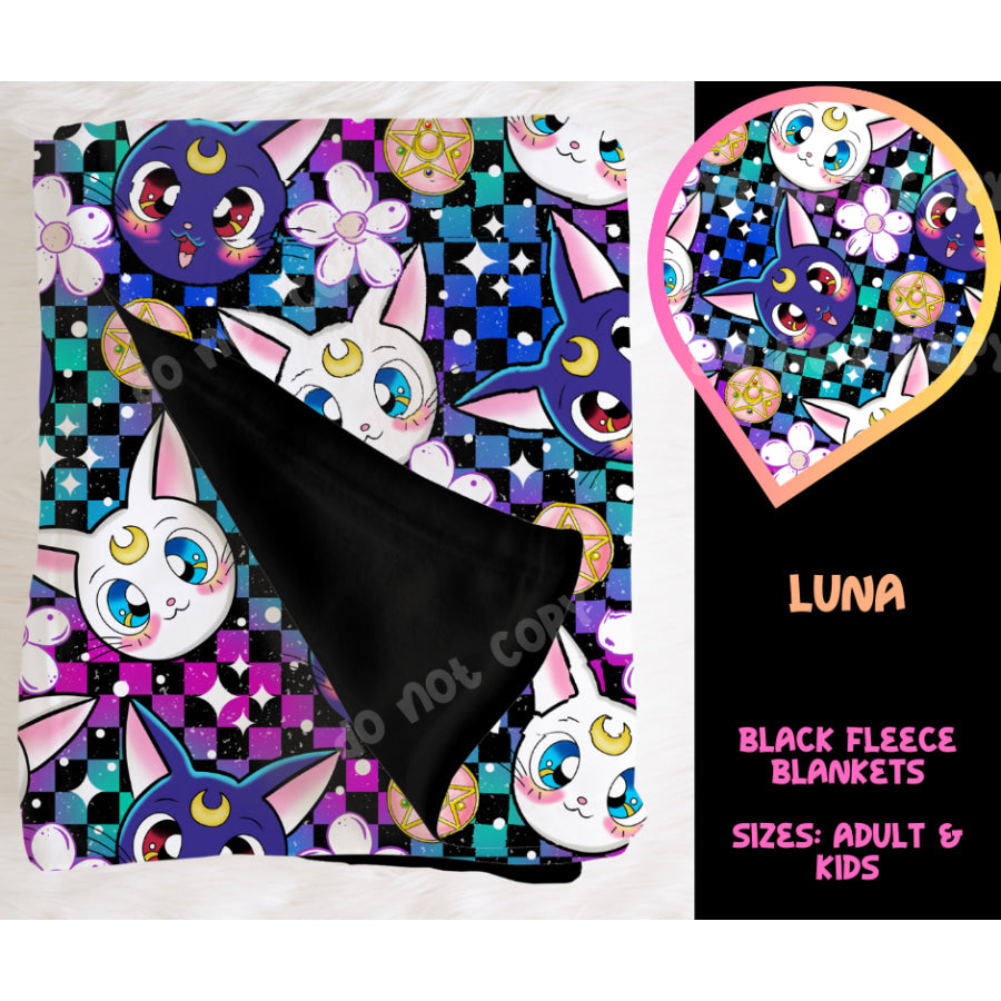 Preorder Custom Velvety KIDS Fleece Blankets - Closes 26 Sep - ETA late Dec 2024 Weighted Blanket