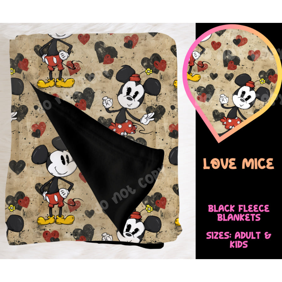 Preorder Custom Velvety KIDS Fleece Blankets - Closes 26 Sep - ETA late Dec 2024 Weighted Blanket