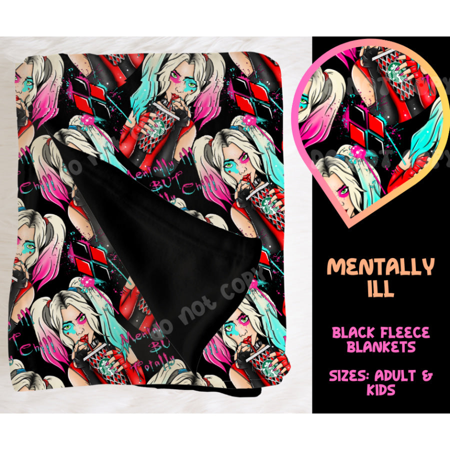 Preorder Custom Velvety LARGE Fleece Blankets - Closes 26 Sep - ETA late Dec 2024 Weighted Blanket