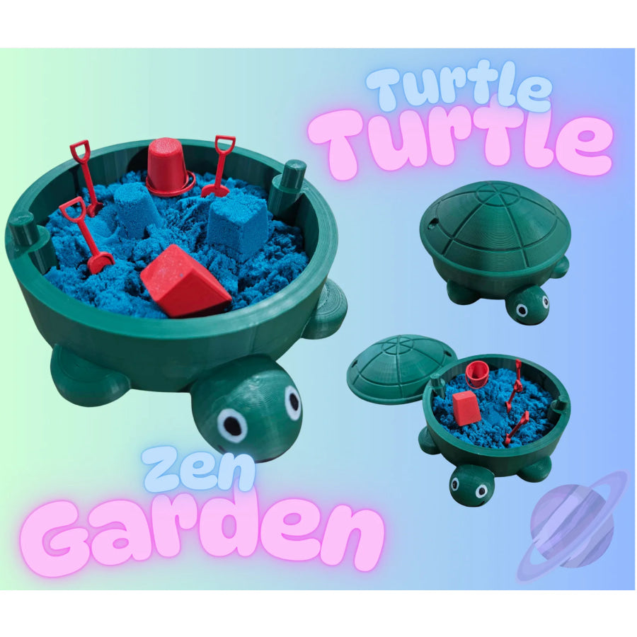 Preorder Custom Zen Garden - Turtle - ETA 3-4 weeks Zen Garden