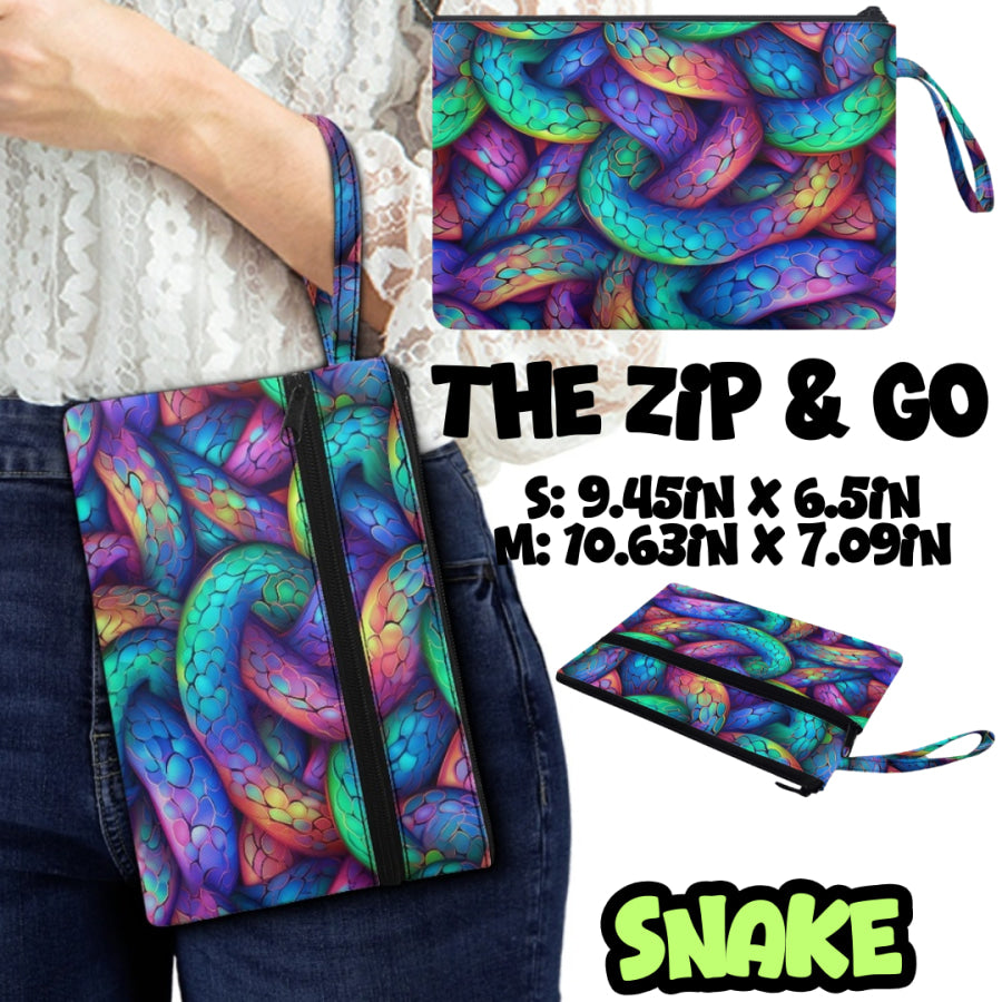 Preorder Custom Zip and Go Bags - Batch 3 - Closes 1 Jan - ETA early Mar 2025 Zip Bag