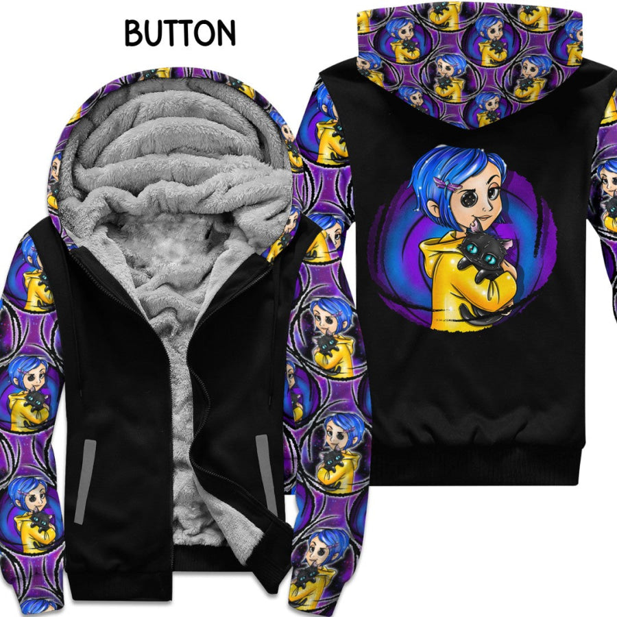 Preorder Custom Zip Hoodie Jacket - Button - Closes 1 Dec - ETA early Mar 2025 Hoodie