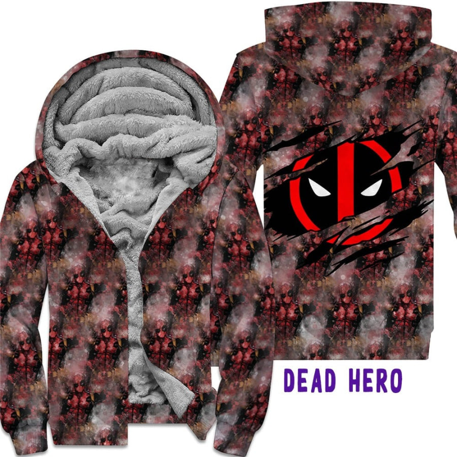 Preorder Custom Zip Hoodie Jacket - Dead Hero - Closes 1 Dec - ETA early Mar 2025 Hoodie