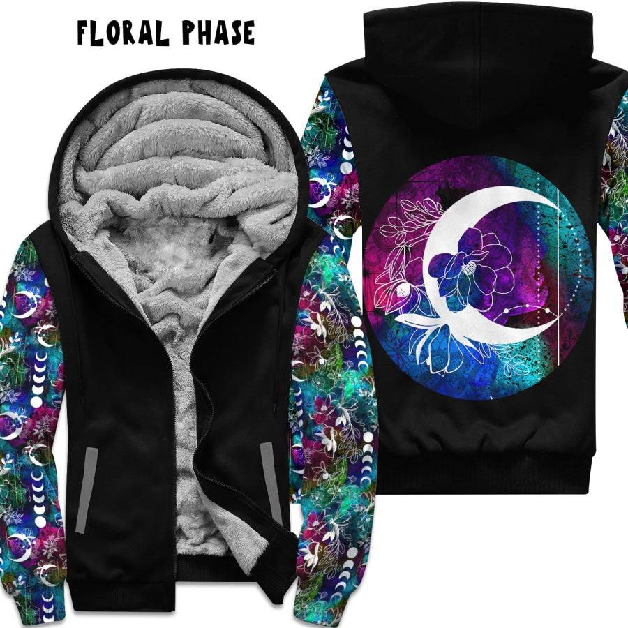 Preorder Custom Zip Hoodie Jacket - Floral Phase - Closes 1 Dec - ETA early Mar 2025 Hoodie