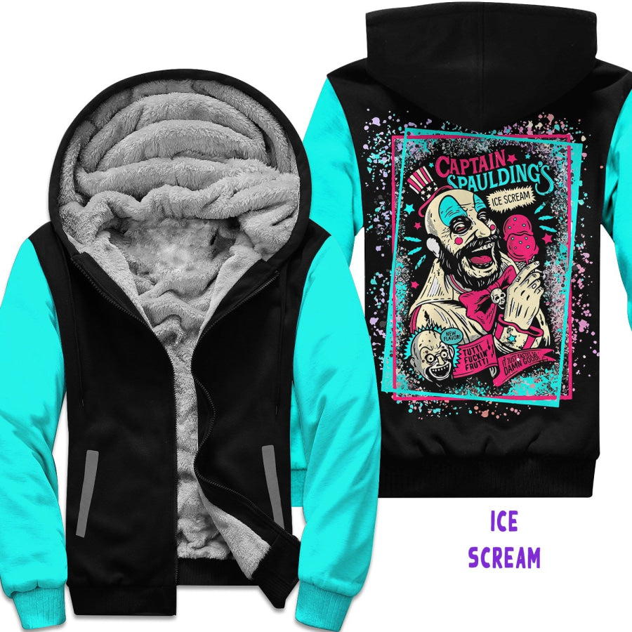 Preorder Custom Zip Hoodie Jacket - Ice Scream - Closes 1 Dec - ETA early Mar 2025 Hoodie