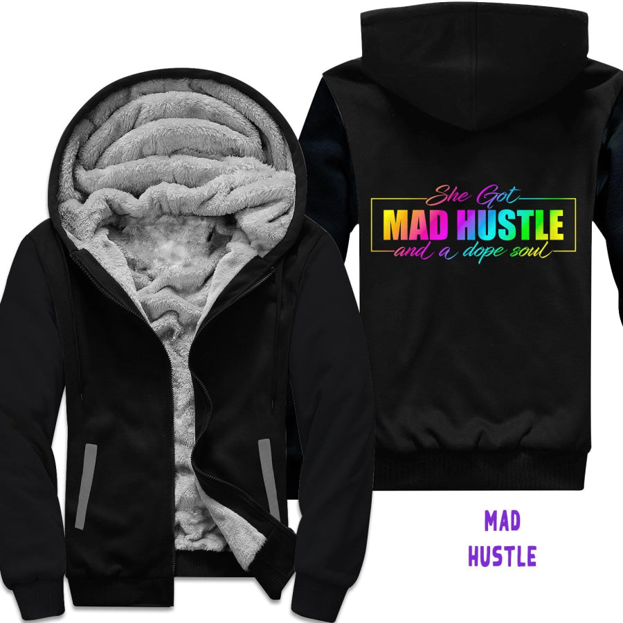 Preorder Custom Zip Hoodie Jacket - Mad Hustle - Closes 1 Dec - ETA early Mar 2025 Hoodie