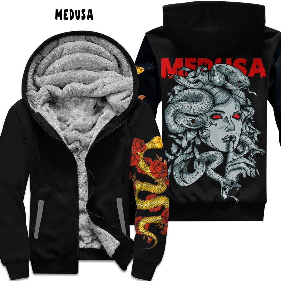 Preorder Custom Zip Hoodie Jacket - Medusa - Closes 1 Dec - ETA early Mar 2025 Hoodie