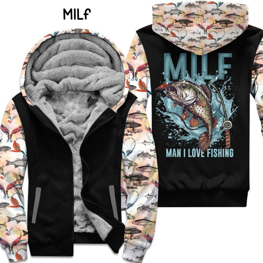 Preorder Custom Zip Hoodie Jacket - MILF - Closes 1 Dec - ETA early Mar 2025 Hoodie