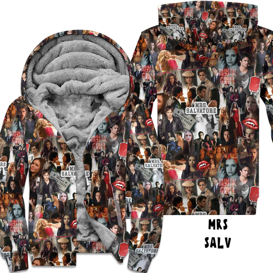 Preorder Custom Zip Hoodie Jacket - Mrs Salv - Closes 1 Dec - ETA early Mar 2025 Hoodie