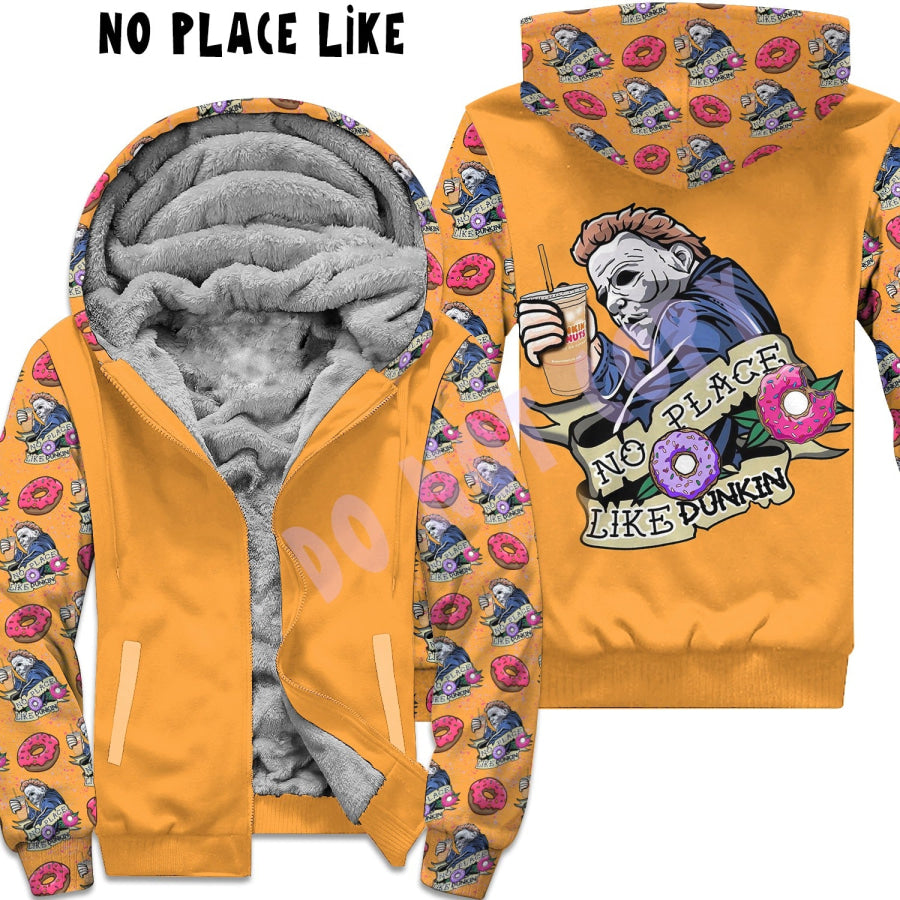 Preorder Custom Zip Hoodie Jacket - No Place Like - Closes 1 Dec - ETA early Mar 2025 Hoodie