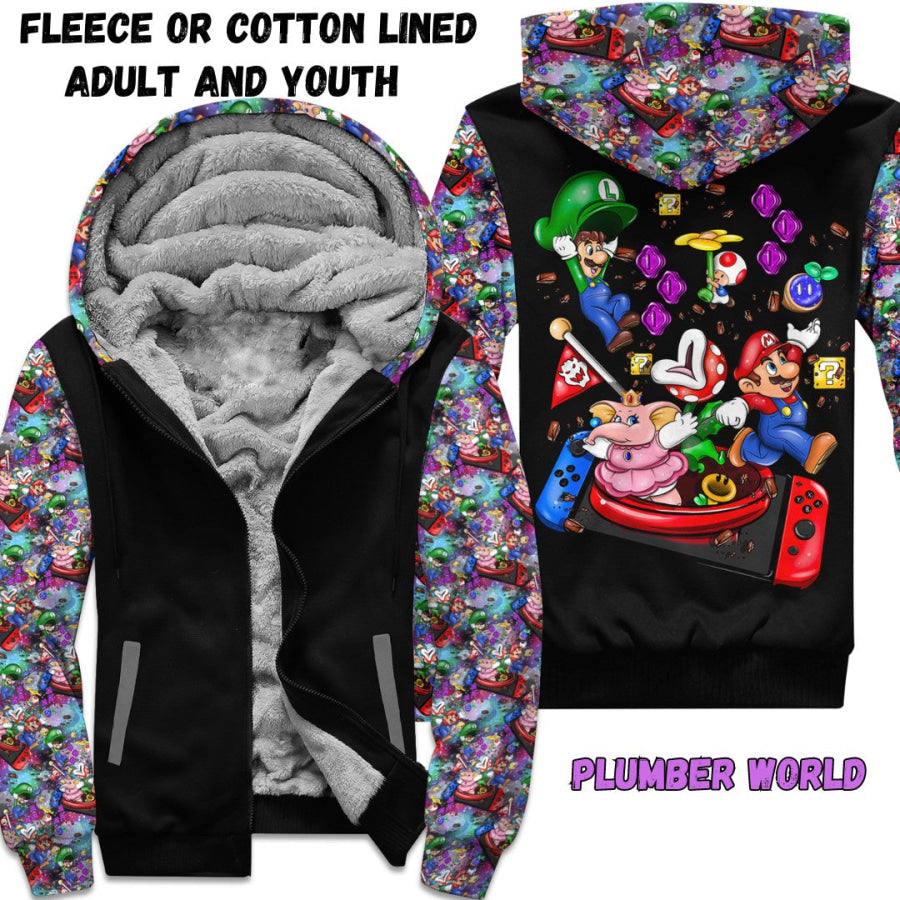 Preorder Custom Zip Hoodie Jacket - Plumber World - Closes 1 Dec - ETA early Mar 2025 Hoodie