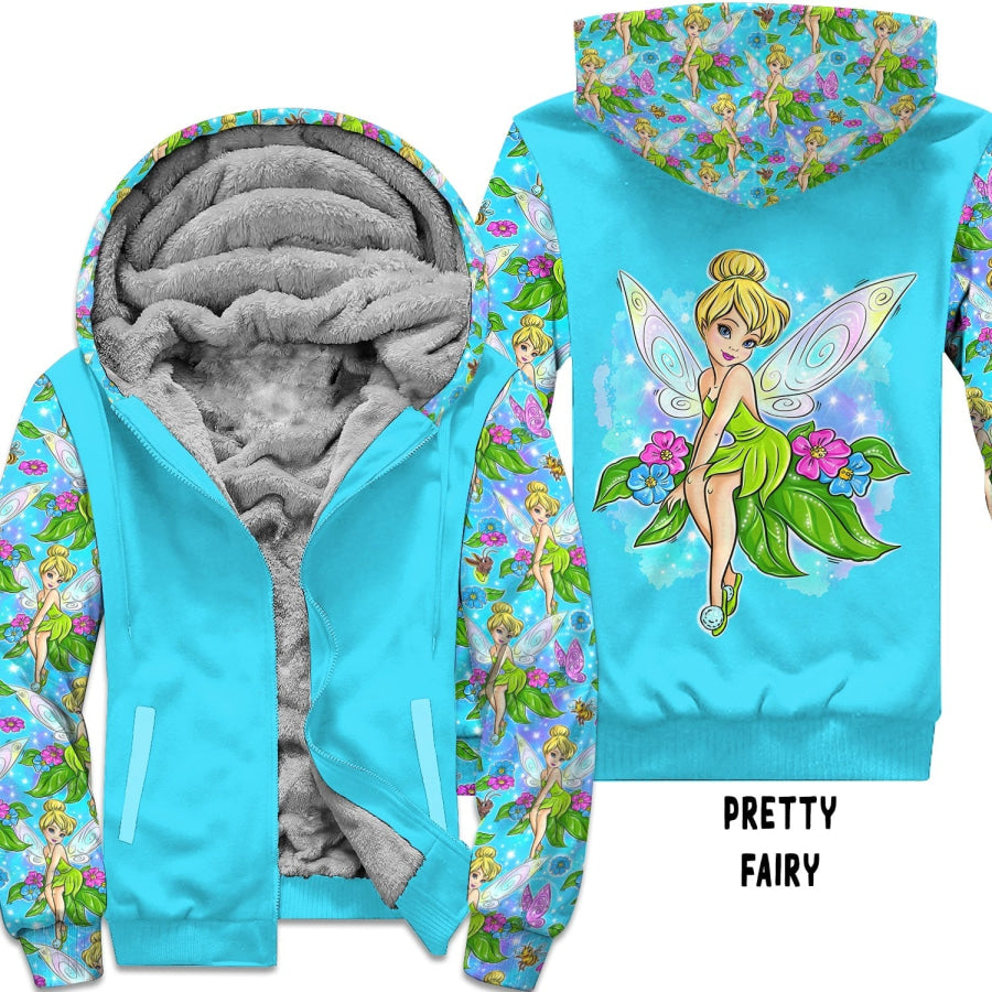 Preorder Custom Zip Hoodie Jacket - Pretty Fairy - Closes 1 Dec - ETA early Mar 2025 Hoodie