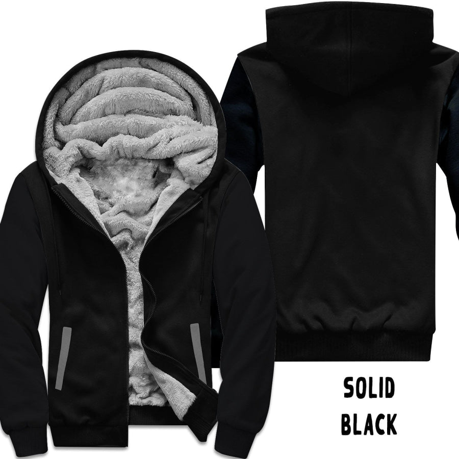 Preorder Custom Zip Hoodie Jacket - Solid Black - Closes 1 Dec - ETA early Mar 2025 Hoodie