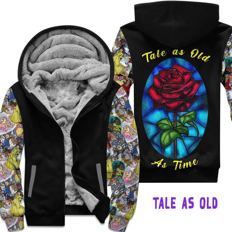 Preorder Custom Zip Hoodie Jacket - Tale As Old - Closes 1 Dec - ETA early Mar 2025 Hoodie