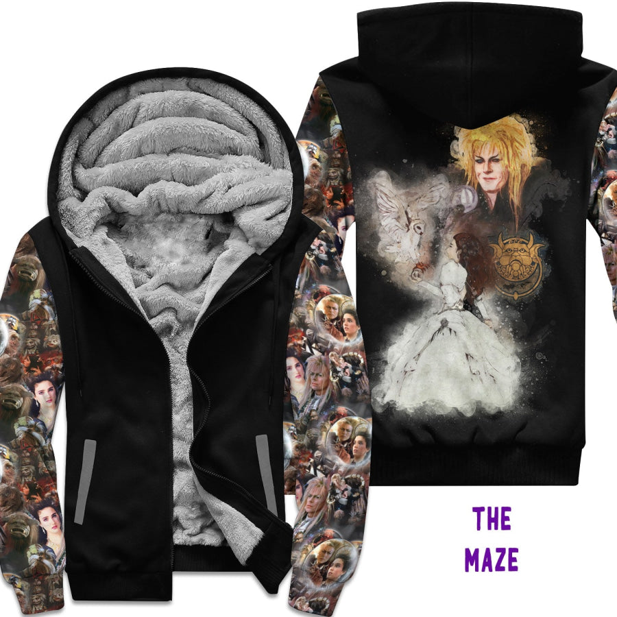 Preorder Custom Zip Hoodie Jacket - The Maze - Closes 1 Dec - ETA early Mar 2025 Hoodie