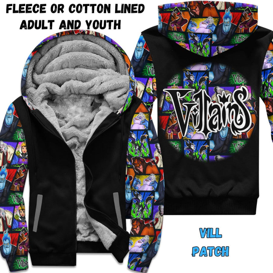 Preorder Custom Zip Hoodie Jacket - Vill Patch - Closes 1 Dec - ETA early Mar 2025 Hoodie