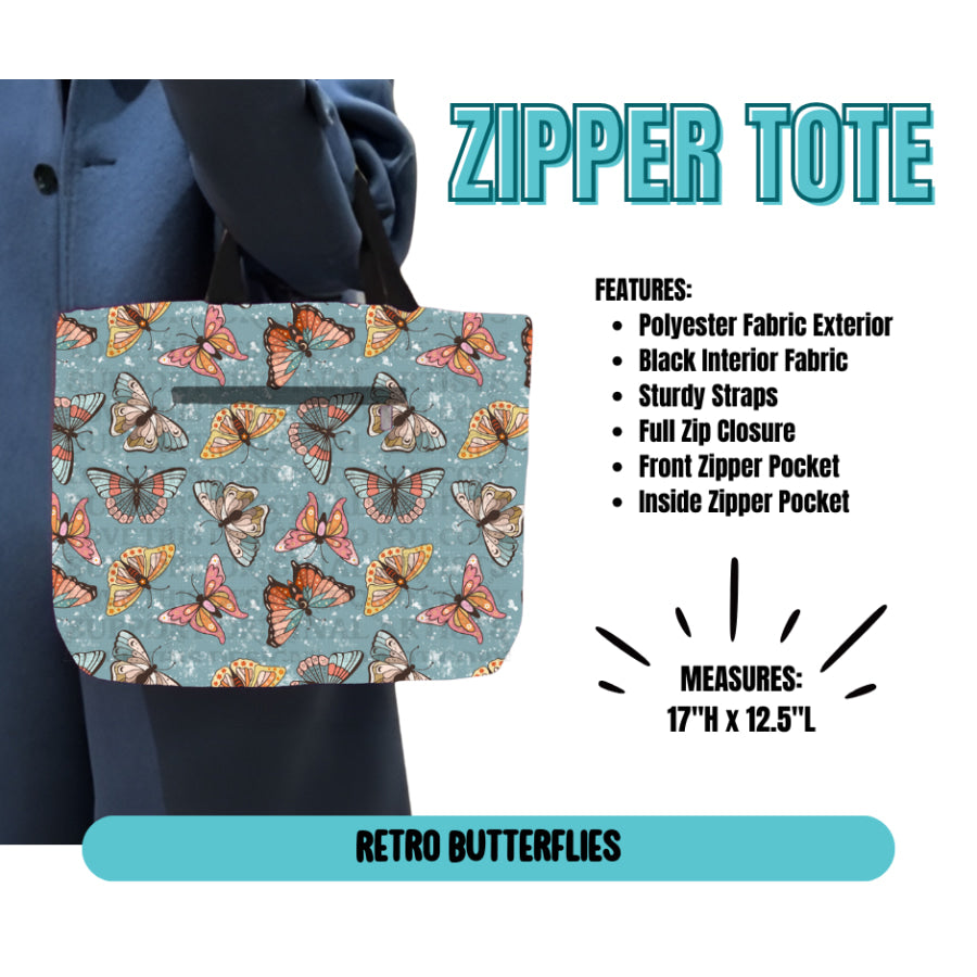 Preorder Custom Zipper Totes - Closes 21 May - ETA late Sep 2025 Tote Bag