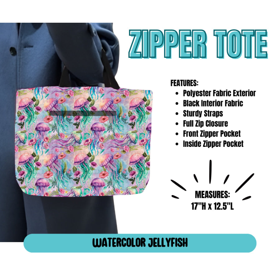 Preorder Custom Zipper Totes - Closes 21 May - ETA late Sep 2025 Tote Bag