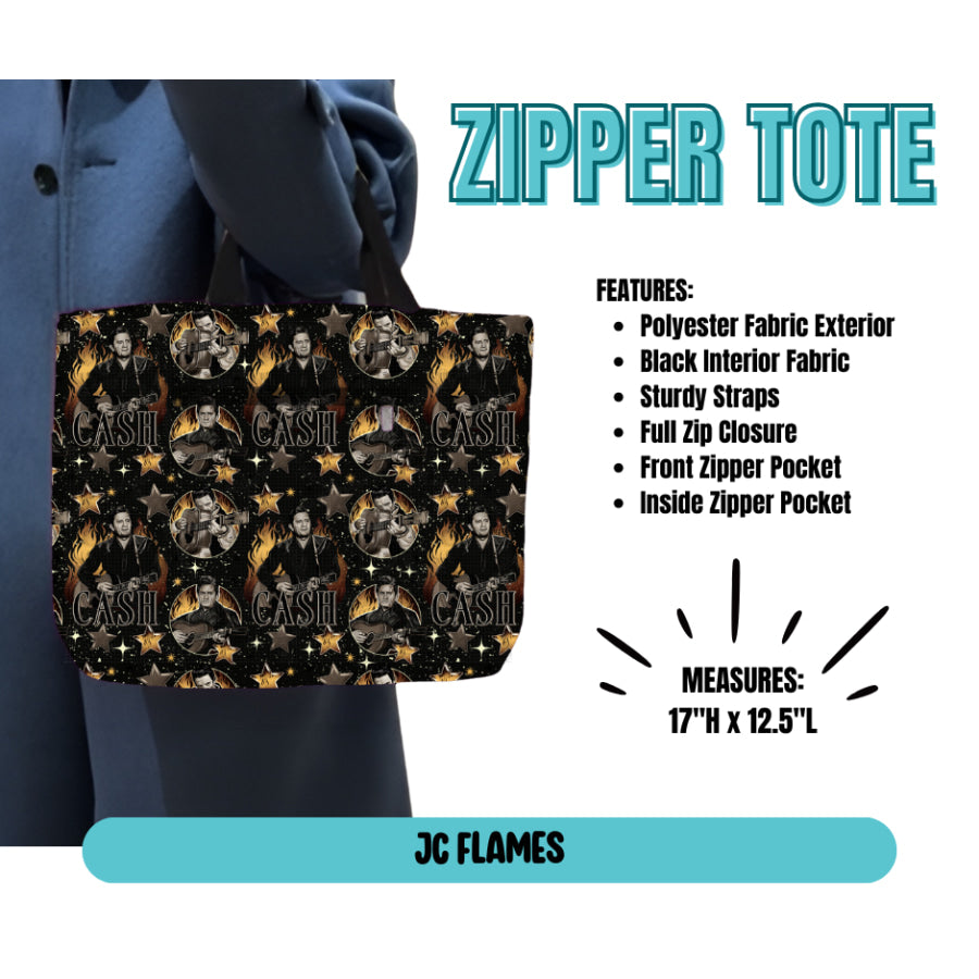 Preorder Custom Zipper Totes - Closes 21 May - ETA late Sep 2025 Tote Bag