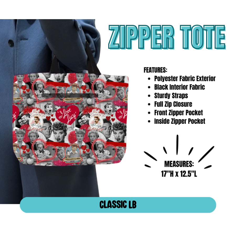 Preorder Custom Zipper Totes - Closes 21 May - ETA late Sep 2025 Tote Bag
