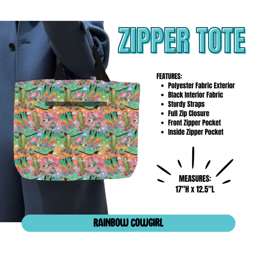 Preorder Custom Zipper Totes - Closes 21 May - ETA late Sep 2025 Tote Bag