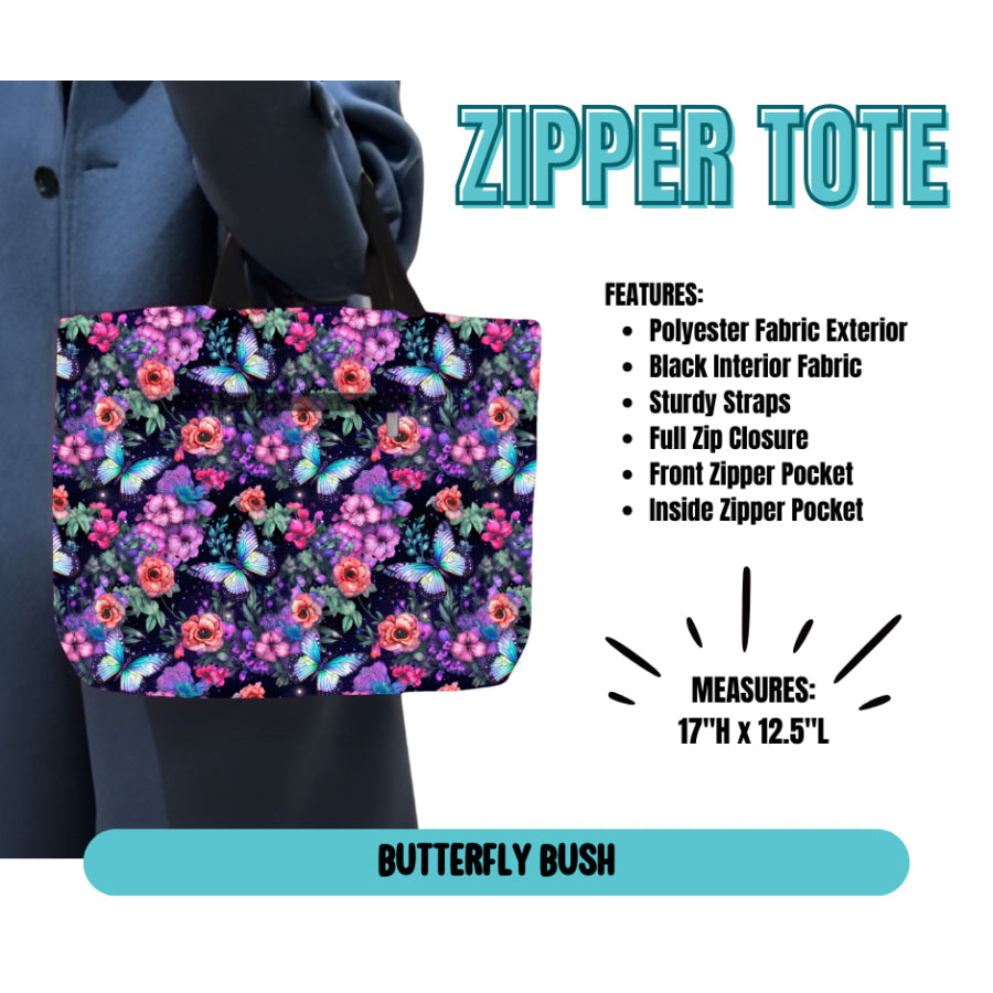 Preorder Custom Zipper Totes - Closes 21 May - ETA late Sep 2025 Tote Bag