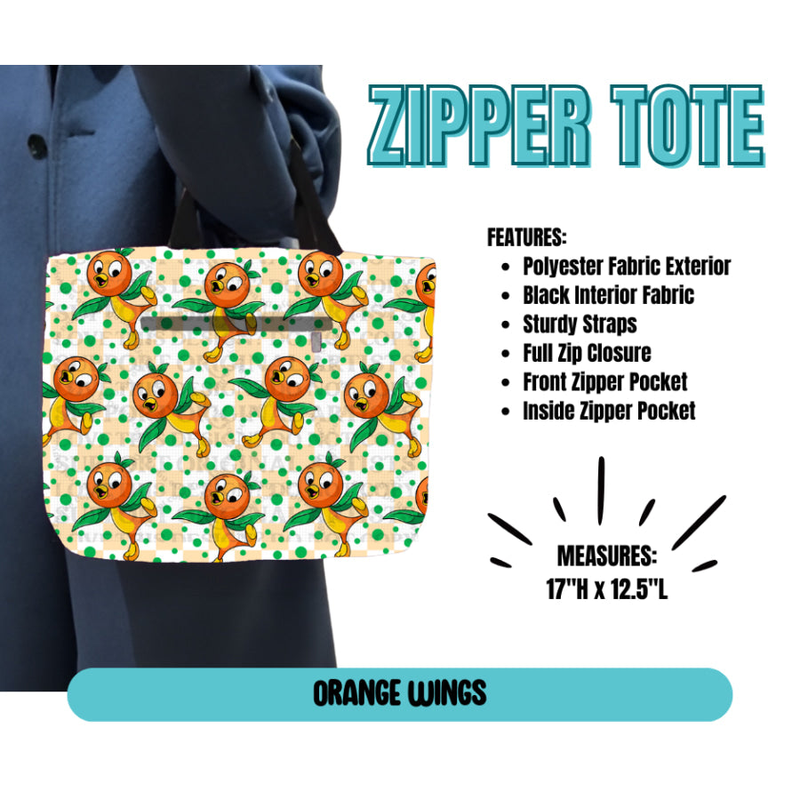 Preorder Custom Zipper Totes - Closes 21 May - ETA late Sep 2025 Tote Bag