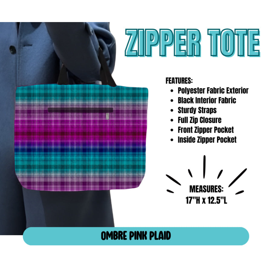 Preorder Custom Zipper Totes - Closes 21 May - ETA late Sep 2025 Tote Bag