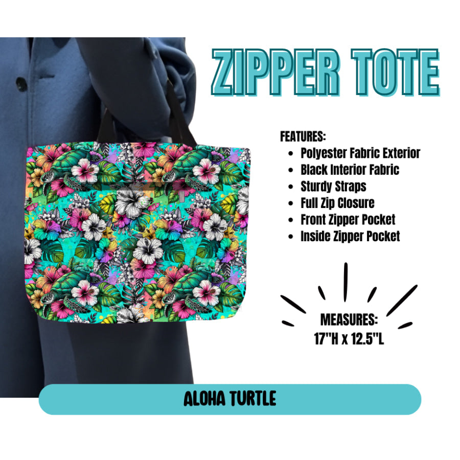Preorder Custom Zipper Totes - Closes 21 May - ETA late Sep 2025 Tote Bag