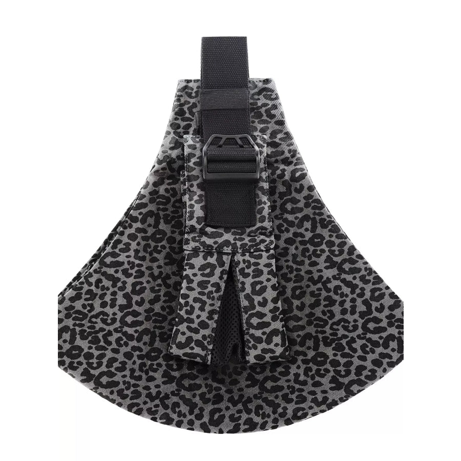 Printed Adjustable Baby Sling Black Forest / One Size Apparel and Accessories