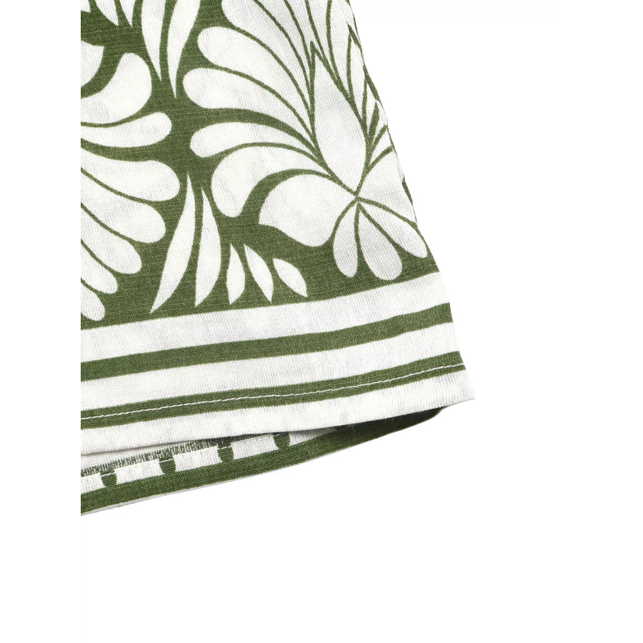 Printed Halter Neck Wide Leg Jumpsuit Apparel and Accessories