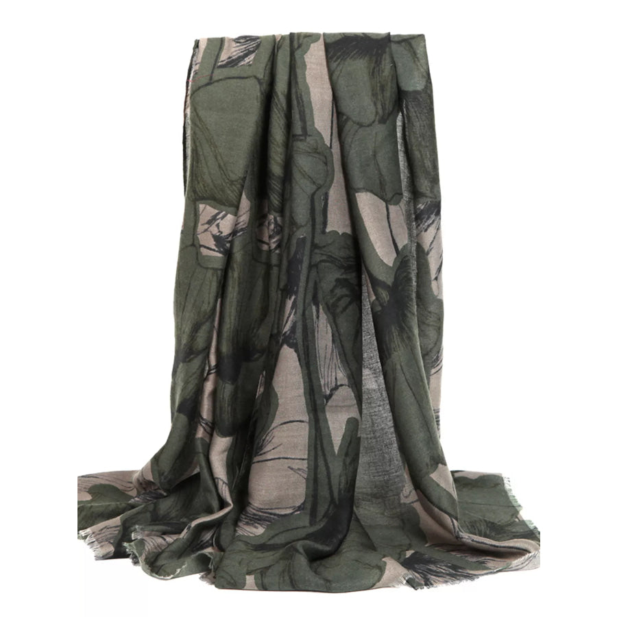 Printed Lightweight Fashion Scarf Apparel and Accessories