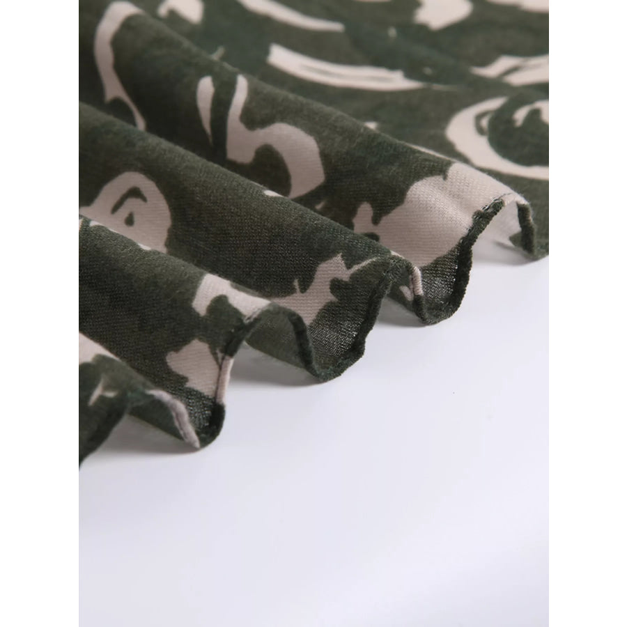 Printed Lightweight Scarf Apparel and Accessories