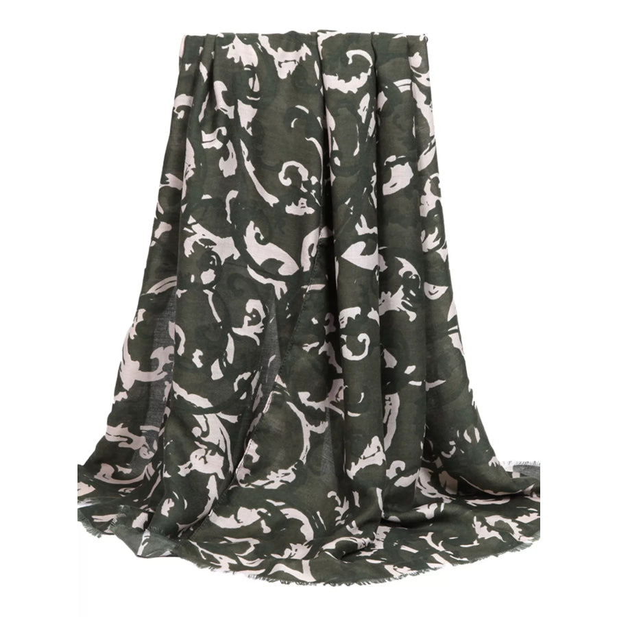 Printed Lightweight Scarf Apparel and Accessories