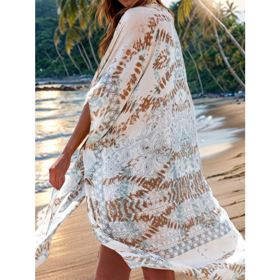 Printed Open Front Cover - Up Apparel and Accessories