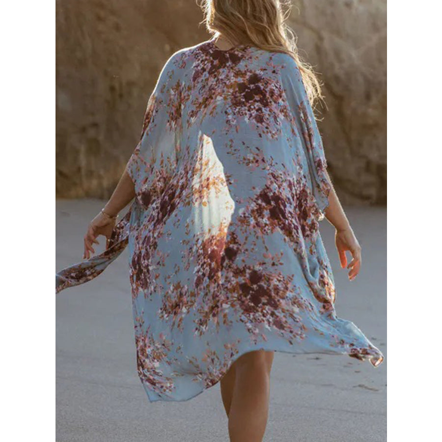 Printed Open Front Cover - Up Apparel and Accessories
