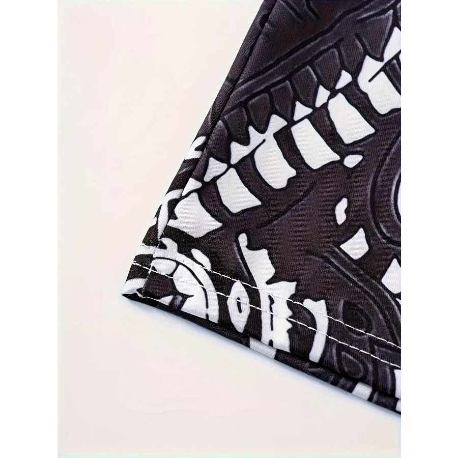 Printed Spaghetti Strap Maxi Dress Apparel and Accessories