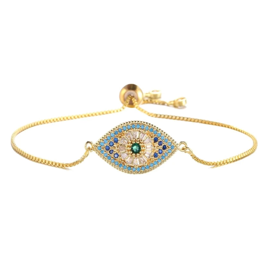 Priscilla Protective Eye Bracelet (Pre - Order) Gold Bracelets