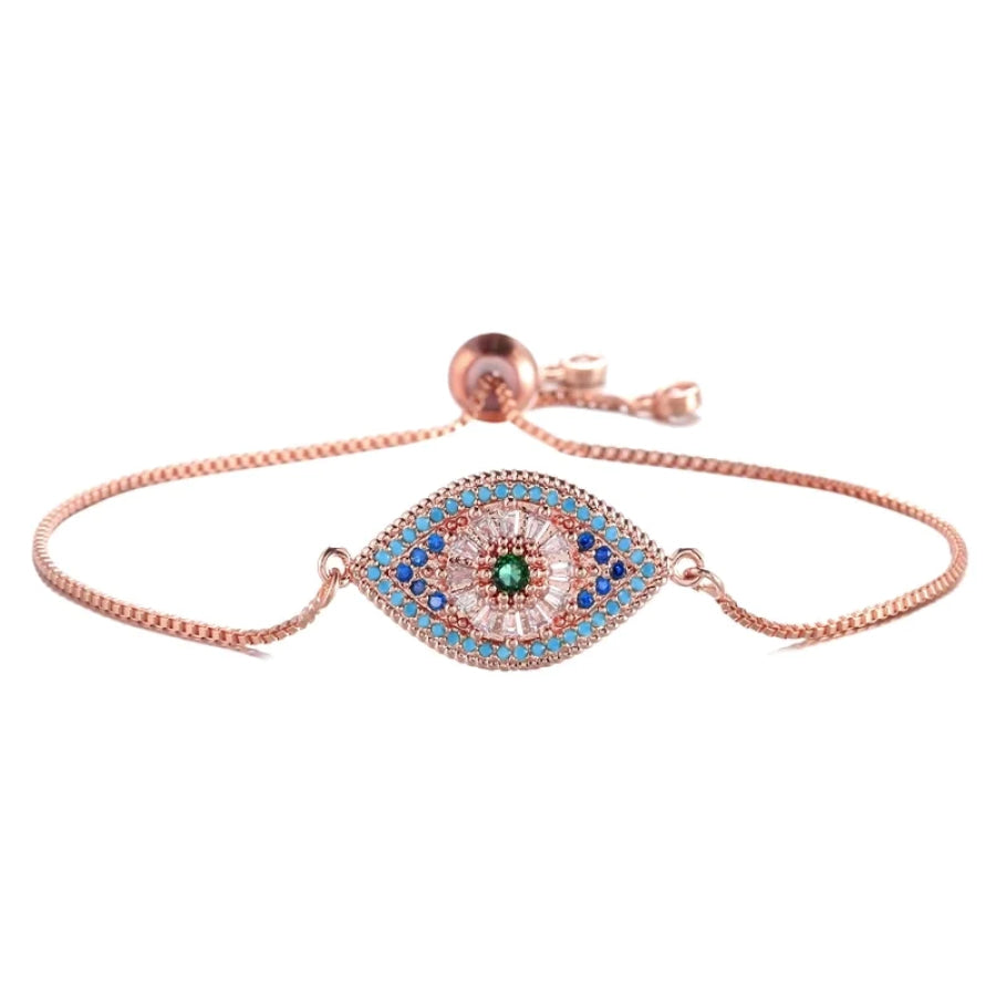 Priscilla Protective Eye Bracelet (Pre - Order) Rose Gold Bracelets