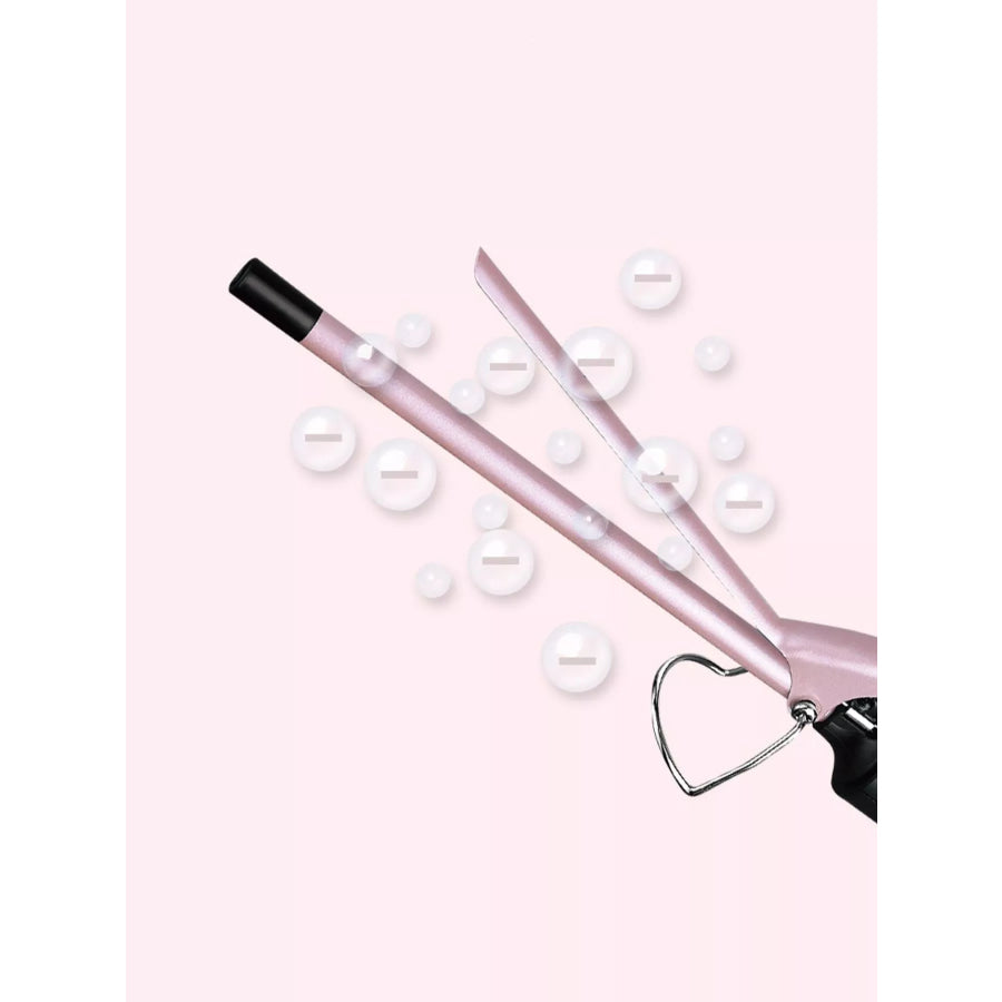 Professional Fast Heating Curling Iron Wand Pink / European plug Apparel and Accessories