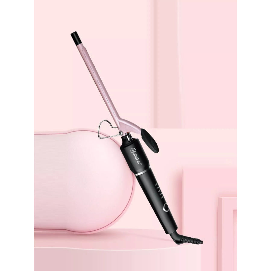 Professional Fast Heating Curling Iron Wand Pink / European plug Apparel and Accessories