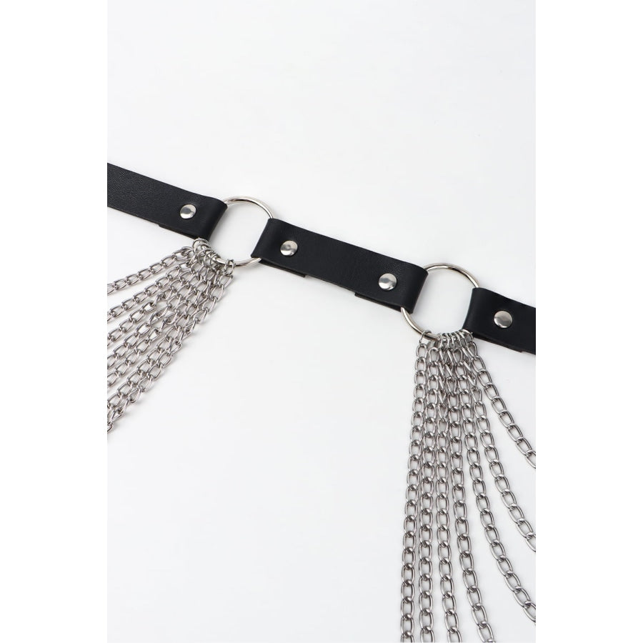 PU Belt with Chain