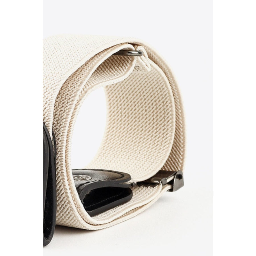 PU Elastic Snap Closure Belt