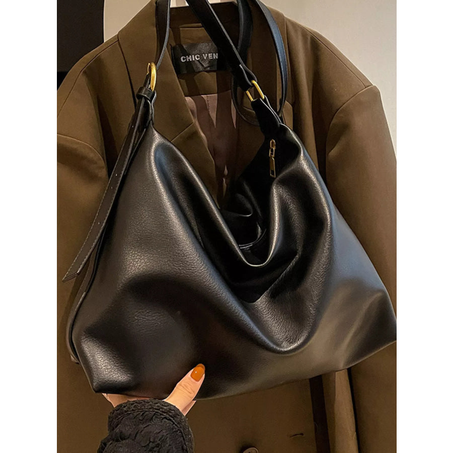 PU Leather Adjustable Strap Bag Apparel and Accessories